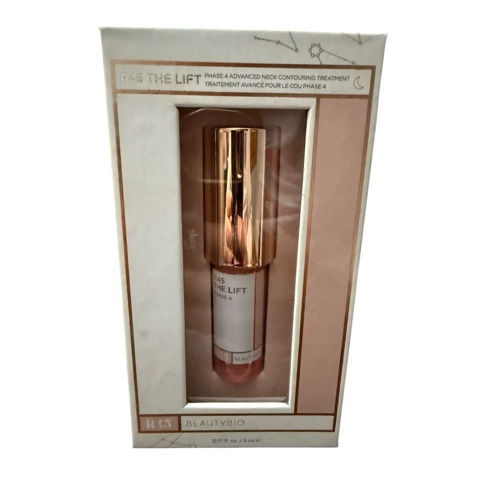 Beauty Bio R45 The Lift Phase 4 Advanced Neck Contouring Cream! NEW! 0.17oz 5ml